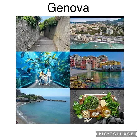 Апартаменты The Little House Of Gio And Gaia Gaslini And Sea Генуя